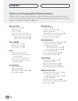 Preview for 2 page of Pioneer KEH-P4025 Operation Manual