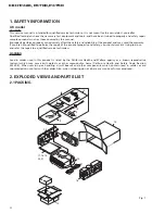 Предварительный просмотр 2 страницы Pioneer KEH-P424 Service Manual