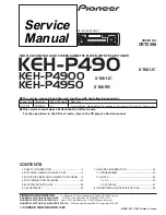 Preview for 8 page of Pioneer KEH-P490 Service Manual