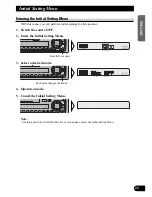 Предварительный просмотр 23 страницы Pioneer KEH-P4900 Operation Manual