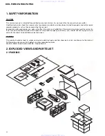 Предварительный просмотр 2 страницы Pioneer KEH-P4900 Service Manual