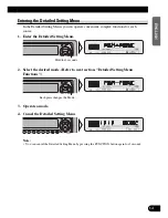 Предварительный просмотр 15 страницы Pioneer KEH-P5950 Operation Manual