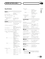 Предварительный просмотр 39 страницы Pioneer KEH-P6020R Operation Manual