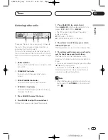 Предварительный просмотр 9 страницы Pioneer KEH-P6021R Operation Manual