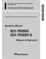 Pioneer KEH-P6900R Operation Manual preview