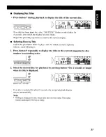 Preview for 37 page of Pioneer KEH-P7400R Operation Manual