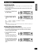 Preview for 25 page of Pioneer KEH-P8900R Operation Manual