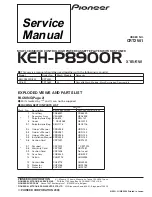 Preview for 9 page of Pioneer KEH-P8900R Service Manual