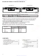 Preview for 2 page of Pioneer KEX-M8006ZT-91/UC Service Manual