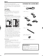 Предварительный просмотр 2 страницы Pioneer KRP-S03 Operating Instructions Manual