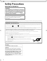 Preview for 2 page of Pioneer KURO KRF-9000FD Operating Instructions Manual