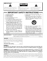 Предварительный просмотр 2 страницы Pioneer Kuro KRP-600M Operating Instructions Manual