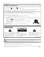 Предварительный просмотр 2 страницы Pioneer KURO PDP-4280XD Operating Instructions Manual