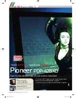Preview for 1 page of Pioneer KURO PDP-428XD Review Manual