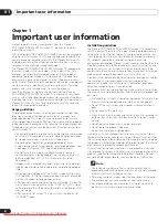 Preview for 6 page of Pioneer Kuro PDP-LX5090 Operating Instructions Manual