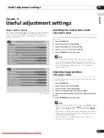 Preview for 51 page of Pioneer Kuro PDP-LX5090 Operating Instructions Manual