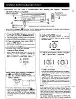 Preview for 3 page of Pioneer Laser Karaoke PAC-K1 Operating Instructions Manual