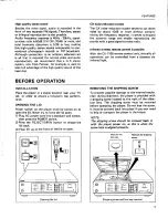 Предварительный просмотр 3 страницы Pioneer LD-1100 Operating Instructions Manual