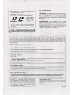 Предварительный просмотр 3 страницы Pioneer LD-S2 Operating Instructions Manual