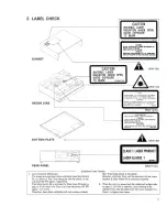 Preview for 3 page of Pioneer LD-V4300D Service Manual