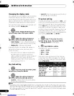 Предварительный просмотр 70 страницы Pioneer LX03 Operating Instructions Manual