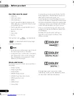 Preview for 72 page of Pioneer LX03BD Operating Instructions Manual