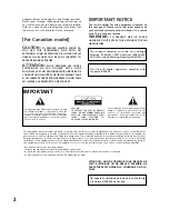 Preview for 2 page of Pioneer M-AX10 Operating Instruction