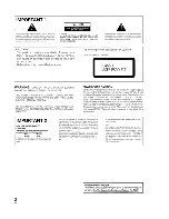 Preview for 2 page of Pioneer M-IS21 Operating Instructions Manual