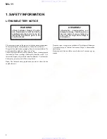 Preview for 2 page of Pioneer M-L11 Service Manual