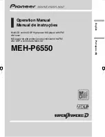 Pioneer MEH-P6550 Operating Manual предпросмотр