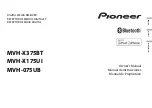 Pioneer MVH-075UB Owner'S Manual preview