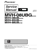 Предварительный просмотр 1 страницы Pioneer MVH-08UB/XEUW5 Service Manual