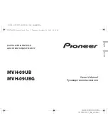 Pioneer MVH-09UB Owner'S Manual preview