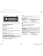 Preview for 6 page of Pioneer MVH-09UB Owner'S Manual