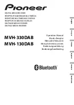 Preview for 1 page of Pioneer MVH-130DAB Operation Manual