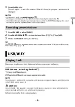 Preview for 9 page of Pioneer MVH-130DAB Operation Manual