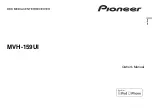 Pioneer MVH-159UI Owner'S Manual предпросмотр