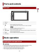 Preview for 9 page of Pioneer MVH-210EX Operation Manual