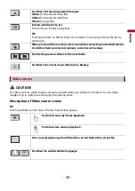 Preview for 24 page of Pioneer MVH-210EX Operation Manual