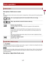 Preview for 27 page of Pioneer MVH-210EX Operation Manual