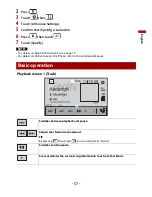 Preview for 57 page of Pioneer MVH-2300NEX Operation Manual