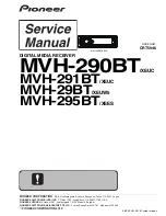 Pioneer MVH-290BT Service Manual предпросмотр