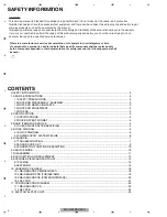 Preview for 2 page of Pioneer MVH-290BT Service Manual