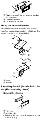 Предварительный просмотр 8 страницы Pioneer MVH-330DAB Quick Start Manual