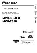 Preview for 1 page of Pioneer MVH-7350 Operation Manual