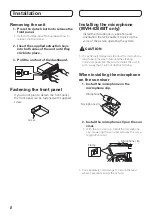 Preview for 8 page of Pioneer MVH-8200 Installation Manual