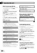 Preview for 10 page of Pioneer MVH-8200 Operation Manual