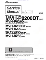 Предварительный просмотр 1 страницы Pioneer MVH-8200 Service Manual