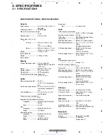 Предварительный просмотр 7 страницы Pioneer MVH-8200 Service Manual