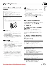 Preview for 9 page of Pioneer MVH-8250 Operation Manual